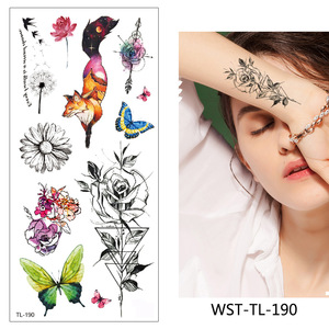 TT Glitter Tattoo Custom Stickers - 6pcs –
