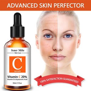 Anti Aging Anti-Wrinkle Facial Vitamin C Serum with Hyaluronic Acid as skin care serum for face