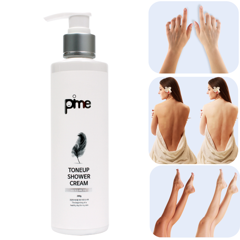 Pime Toneup Shower Cream for Body Skin Brightening & Lightening 200g