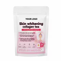 Gluten Free Skin Whiten Glow Custom Natural Herbal Spot Fading Lightening Beauty Lightens Whitening Skin Whitening Collagen Tea