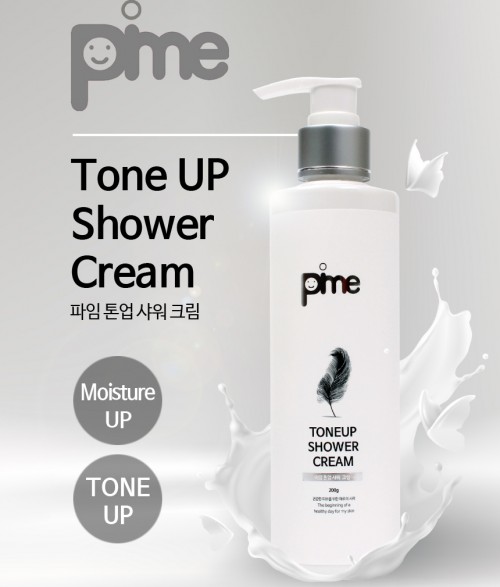 Pime Toneup Shower Cream for Body Skin Brightening & Lightening 200g