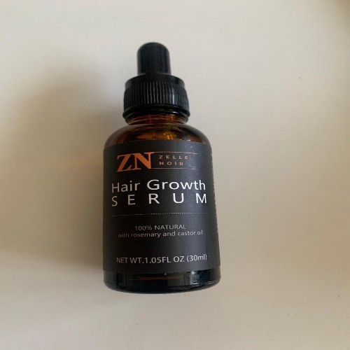 Hair growth serum with rosemary and castor oil