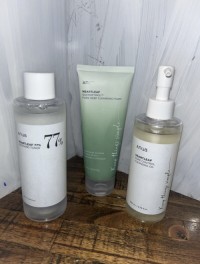 Anua Double Cleansing SET -Heartleaf Cleansing Oil Quercetinol Foam & Toner 77%