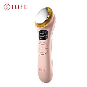 4 in 1 Technologies Ion And Heat Therapy Facial Gadget Microcurrent At-home Facial Toning Device The Unique Life Beauty Device