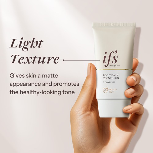 K-BEAUTY Skincare | IF’S Daily Essence Sun 32 SPF | Everyday UV Protection | Ultra-Light and refreshing texture Sunscreen for All Skin Type Face