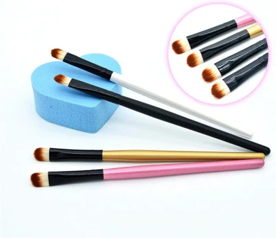 Factory Direct Sales Wooden Handle Long Rod Makeup Eyeshadow Brush