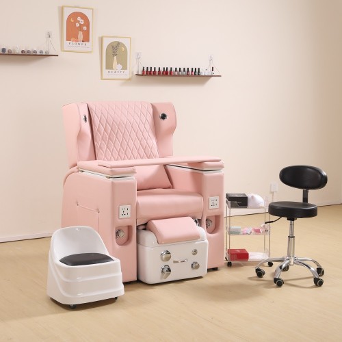 Kingtum Modern Nail Salon Furniture Massage Foot Spa Pedicure Chair for Sale MZ3