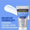 Neutrogena Sport Face Sunscreen, Broad Spectrum Sunblock SPF 70+, Water Resistant Sunscreen For Face, Sweat Resistant Oil Free Sunscreen Lotion, 2.5 FL OZ