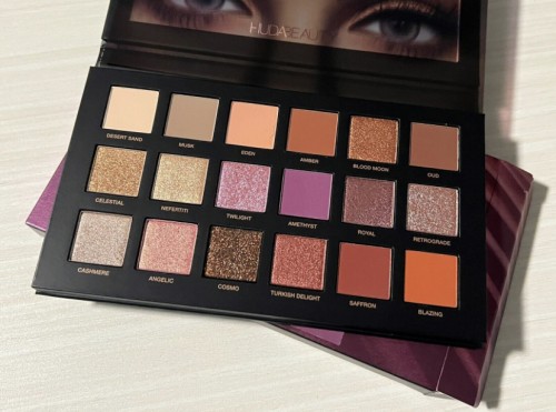 Huda Beauty Desert Dusk 18 Pan Eyeshadow Palette 100% Authentic