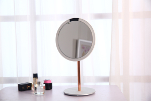 Classic round shape customized magnification led mirror light makeup