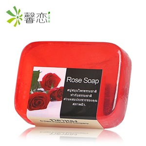 Rectangular Thai soap custom Natural sweet osmanthus handmade essential oil rose olive soap making supplies