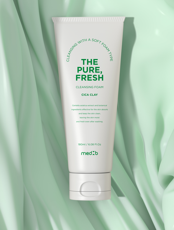 MEDB The pure, Fresh cleansing foam [Green Tea Clay]