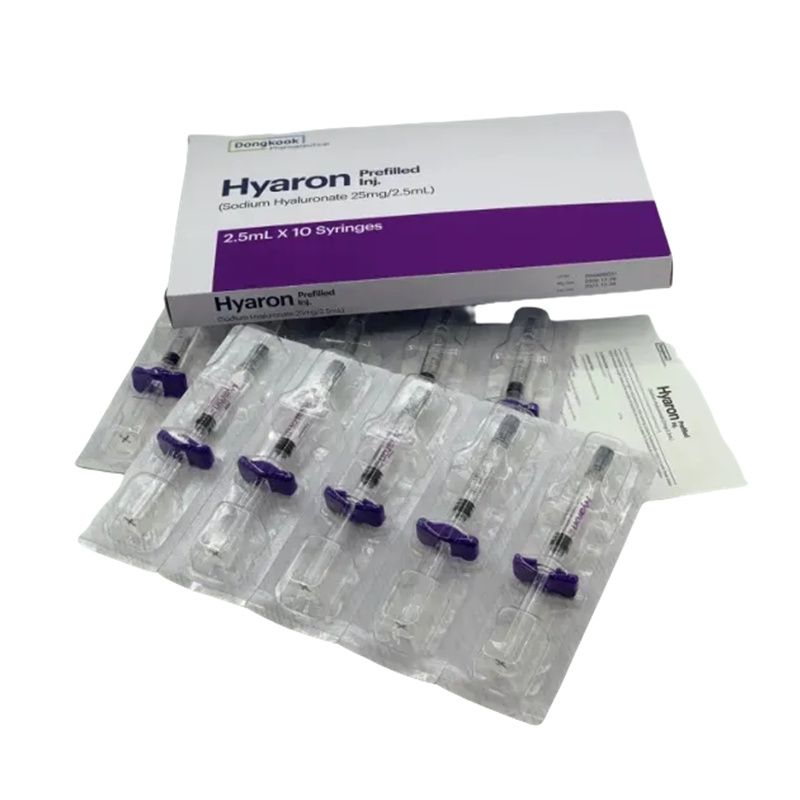 Hyaron Prefilled Injection Dongkook Hyaluronic Skin Booster Hyaron Inj. (2.5ml X 10 Syringes)