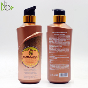 high quality ingredient popular organic marula oil hair care smoothing shiny hair conditioner with GMP certificate