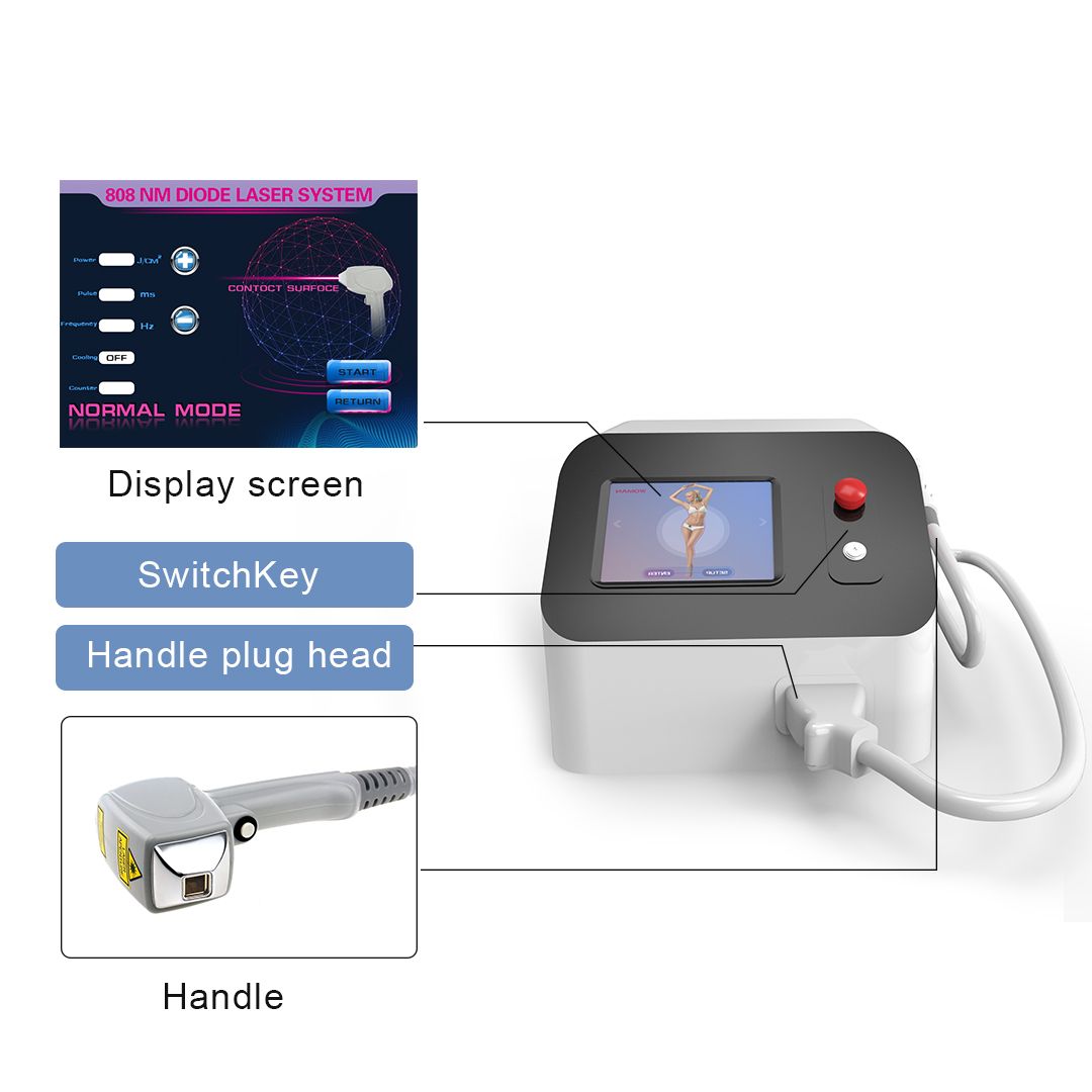 Painless High Power Picosecond Portable Pico Laser All Color Tattoo Removal Machine