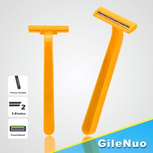 Twin Stainless Steel Blade Disposable Razor