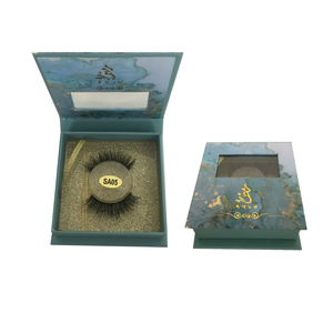 Manufacturer Make Top grade 3D Mink Lashes Silk eyelashes And Custom Package Eyelash Packaging Box