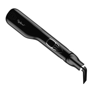 Newest OEM Hair Steam Hair Straightener Comb With LCD Display Electric Straightener Iron Brush Salon Equipment