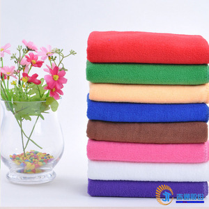 Quick drying Nano superfine 85%polyester and 15%polyamide microfiber terry towel stock supply