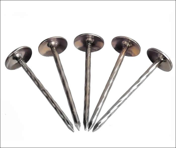 Galvanized Roofing Nails with Umbrella Head