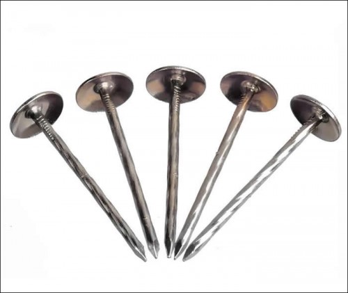 Galvanized Roofing Nails with Umbrella Head