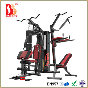 Multi Functional Trainer Station Home Gym Equipment with 76 KG Weight Plate