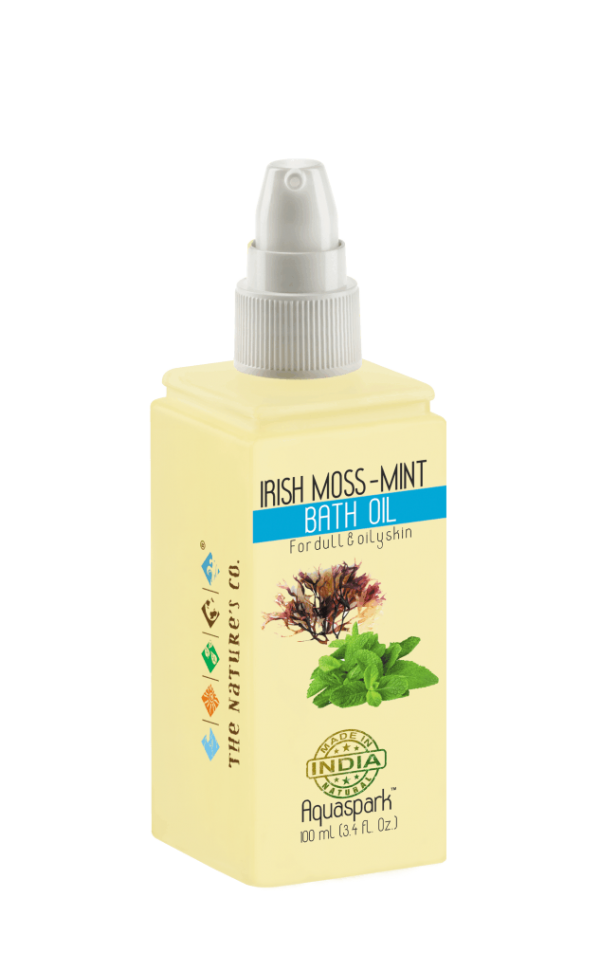 The Natures Co. Irish moss -mint bath oil