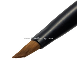 Portable Cosmetic Black Angled Eye Liner Eyebrow Makeup Brushes-CB651