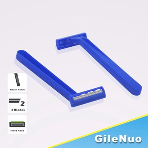 Twin Stainless Steel Blade Disposable Razor