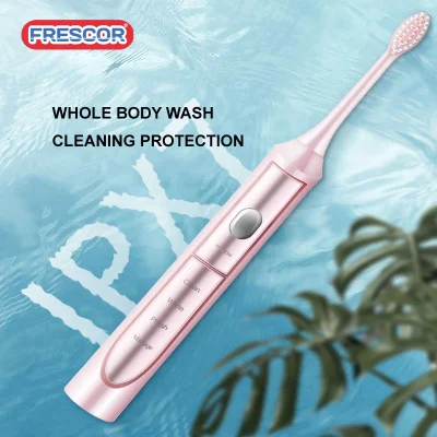 Waterproof Rechargeable Sonic Electric Toothbrush Upgraded Ultrasonic Toothbrush