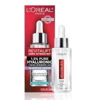 LOreal Paris Revitalift 1.5% Pure Hyaluronic Acid Face Serum, Hydrate & Reduce Wrinkles, Fragrance Free 1 oz