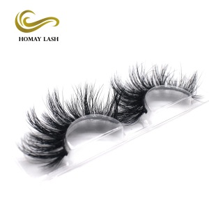 2019 Your Own Brand Makeup Eyelash Vendors 25mm Mink Eyelashes