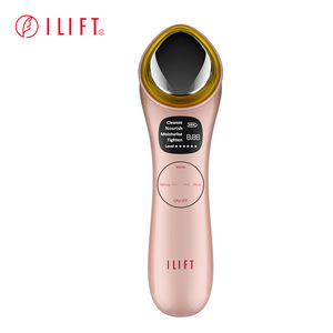 4 in 1 Technologies Ion And Heat Therapy Facial Gadget Microcurrent At-home Facial Toning Device The Unique Life Beauty Device