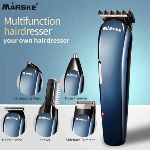 Hot Selling MARSKE Professional Rechargeable Beauty Care Razor Hair Trimmer 5in1