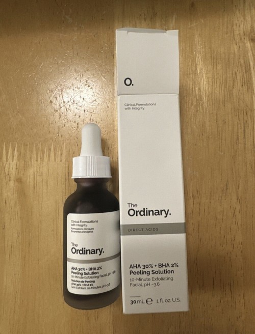 Authentic The Ordinary AHA 30% + BHA 2% Peeling Solution