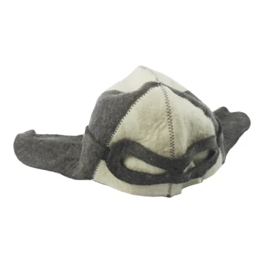 Custom Embroidery Logo Wool Sauna Bucket Hat