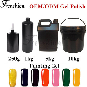 Factory OEM custom guanghzou nails suppliers soak off Painting Gel Nail Polish in china