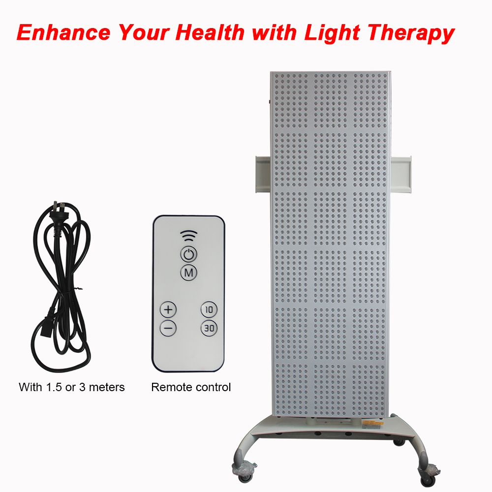 Shenzhen factory Wholesale1000W 2000W Led Panel Lights 850nm 660nm Infra Red Therapy Light for home