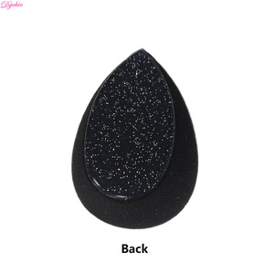 Beauty Make Up Tools Black Powder Puff SIlicone Cosmetic Sponge for Face