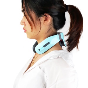 Home use low frequency pulse massage tool neck massager with heating function