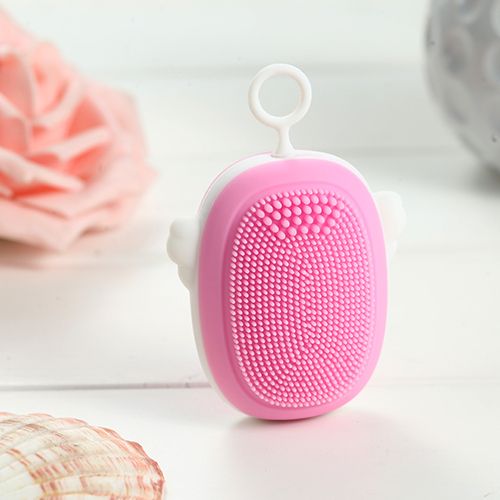 Ultrasonic Facial Cleansing Brush / Waterproof Electric Silicone Cleansing Instrument