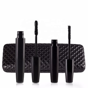 Private label fiber lash Cosmetics container black hair color makeup natural oil free fibre oem eye mascara