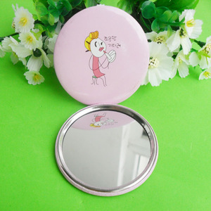 High quality cheap custom round pocket tin mirror