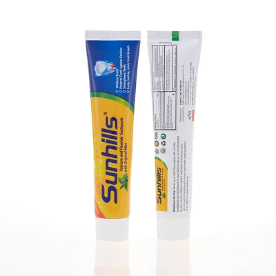 Wholesale Custom Calcium and Fluoride Tooth Whitening Anti Cavities Original Mint Flavoured Toothpaste