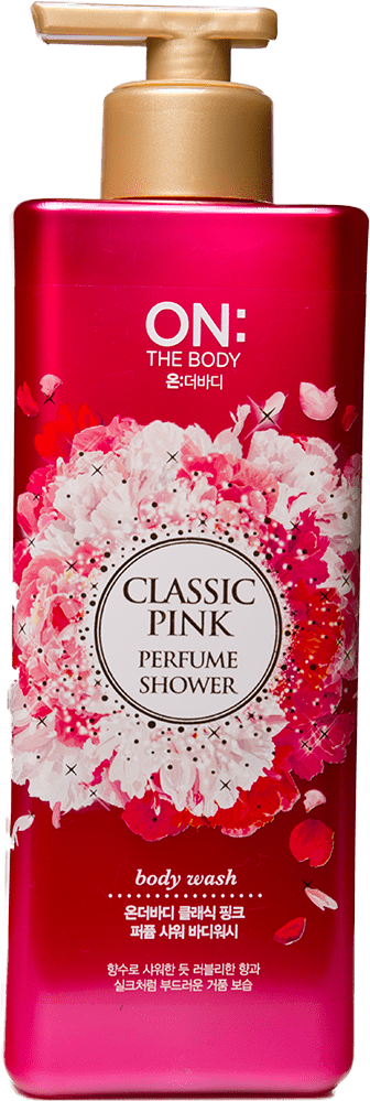 LG ON THE BODY CLASSIC PINK BODY WASH 500 ML