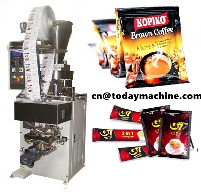 small sugar bag coffee stick packing machine