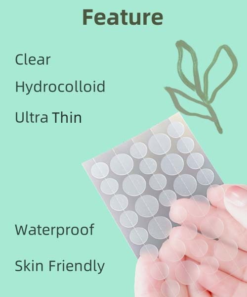 Korean Hydrocolloid Spot Patches Free Sample Best Pimple Patch Treatment To Remove Dark Spots On Face