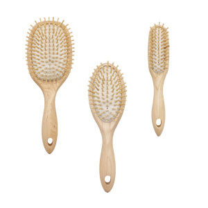 High quality natural wooden  hair brush