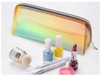 Luxury Custom Logo Waterproof  Beauty Travel Holographic Makeup Bag