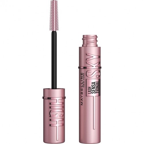 Maybelline Lash Sensational Sky High Washable Mascara Makeup, Volumizing, Lengthening, Defining, Blackest Black